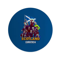 Scotland 2024 Euros - Drinks Coaster - Square Or Circle