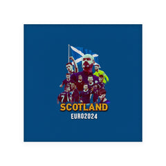 Scotland 2024 Euros - Drinks Coaster - Square Or Circle