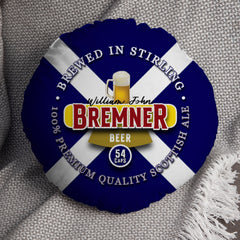 Scotland Bremner  - Legend Collection - Circle Cushion 14inch