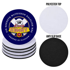 Scotland Dalglish - Coaster - Circle or Square