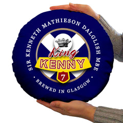 Scotland Dalglish  - Legend Collection - Circle Cushion 14inch