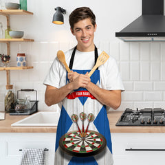 Scotland Flag - Personalised Darts Apron