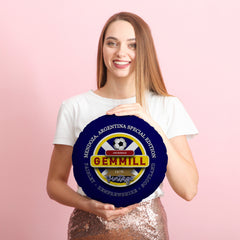 Scotland Gemmill  - Legend Collection - Circle Cushion 14inch