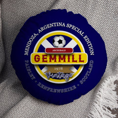 Scotland Gemmill  - Legend Collection - Circle Cushion 14inch