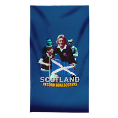 Scotland Goal scoring Legends Beach Towel - 150cm x 75cm