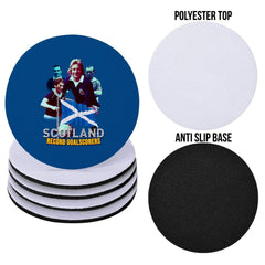 Scotland Goal scoring Legends - Drinks Coaster - Square Or Circle