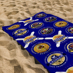 Scotland Rugby Union - Legend Collection - Beach Towel