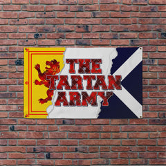 Scotland - Tartan Army Rip - 5 X 3 Banner