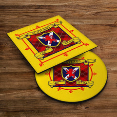 Scotland The Brave - Drinks Coaster - Square Or Circle