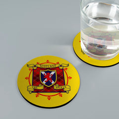 Scotland The Brave - Drinks Coaster - Square Or Circle