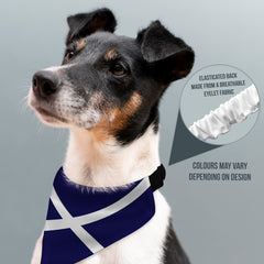 Scottish Saltire - Dog Bandana - 4 Sizes