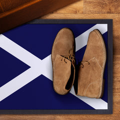 Scottish Saltire Door Mat - Scotland  - 60cm x 40cm