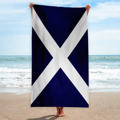 Scottish Saltire - Scotland Beach Towel - 150cm x 75cm