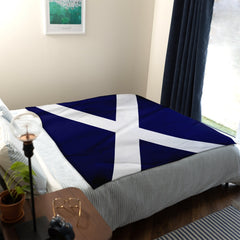 Scottish Saltire - Scotland Fleece 150cm X 150cm