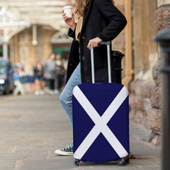 Scottish Saltire - Scotland Luggage Cover - 3 Sizes