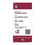 Scunthorpe United Golf Towel (Personalised Fans Ticket Design)