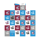 Scunthorpe United Personalised Adult Hooded Fleece Blanket - Chequered
