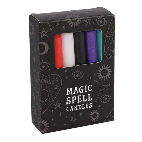 Set of 12 Mixed Spell Candles SDC