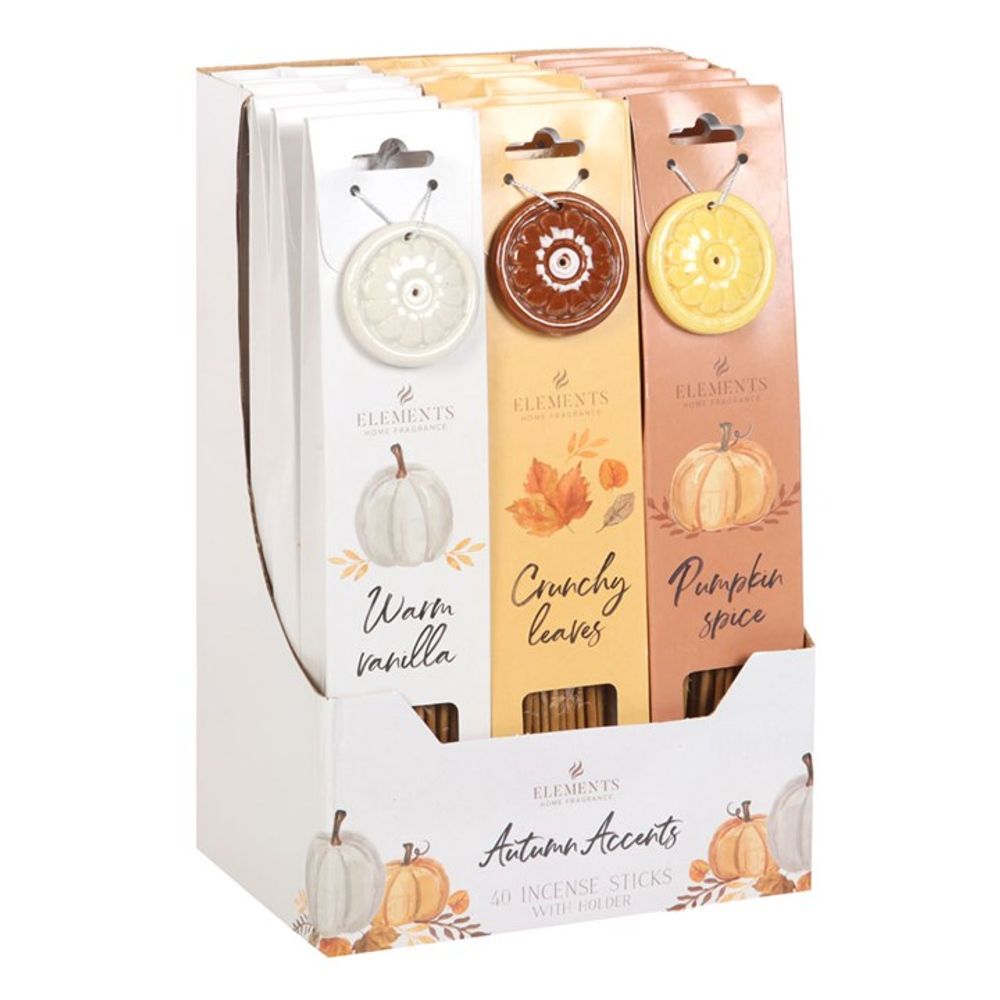 Autnum Sticks Set of 18 Autumn Accents Incense Sticks