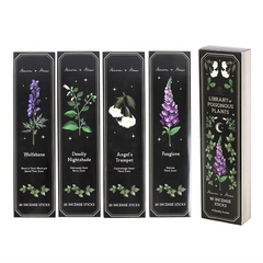 Set of 4 Poisonous Plants Incense Stick Packs