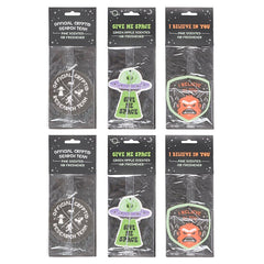 Set of 6 Camp Cryptid Scented Air Fresheners