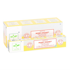 Set of 6 Earth Satya Money Magnet Incense (12/50)