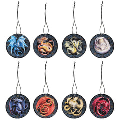 Set of 8 Dragons of the Sabbats Air Fresheners