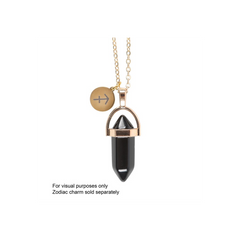 Set of 9 Crystal Pendant Necklaces