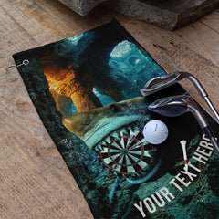 Shark - Personalised Darts / Golf Towel