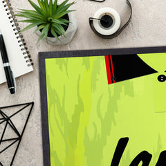 Sheffield 1990 Away Shirt - Personalised Retro Door Mat - 60cm x 40cm