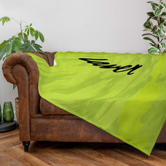 Sheffield - 1990 Away Shirt - Personalised Retro Fleece Blanket