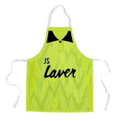 Sheffield - 1990 Away Shirt - Personalised Retro Football Adults Apron