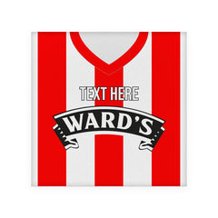Sheffield 1990 Home Shirt - Personalised Drink Coaster - Square Or Circle