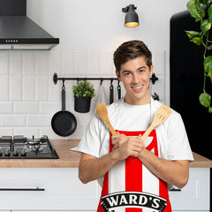 Sheffield - 1996 Home Shirt - Personalised Retro Football Adults Apron