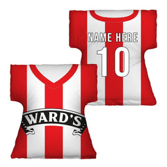 Sheffield - 1996 Home Shirt - Personalised Retro Shirt Cushion