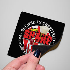 Sheffield  Billy Sharp - Football Coaster - Square Or Circle