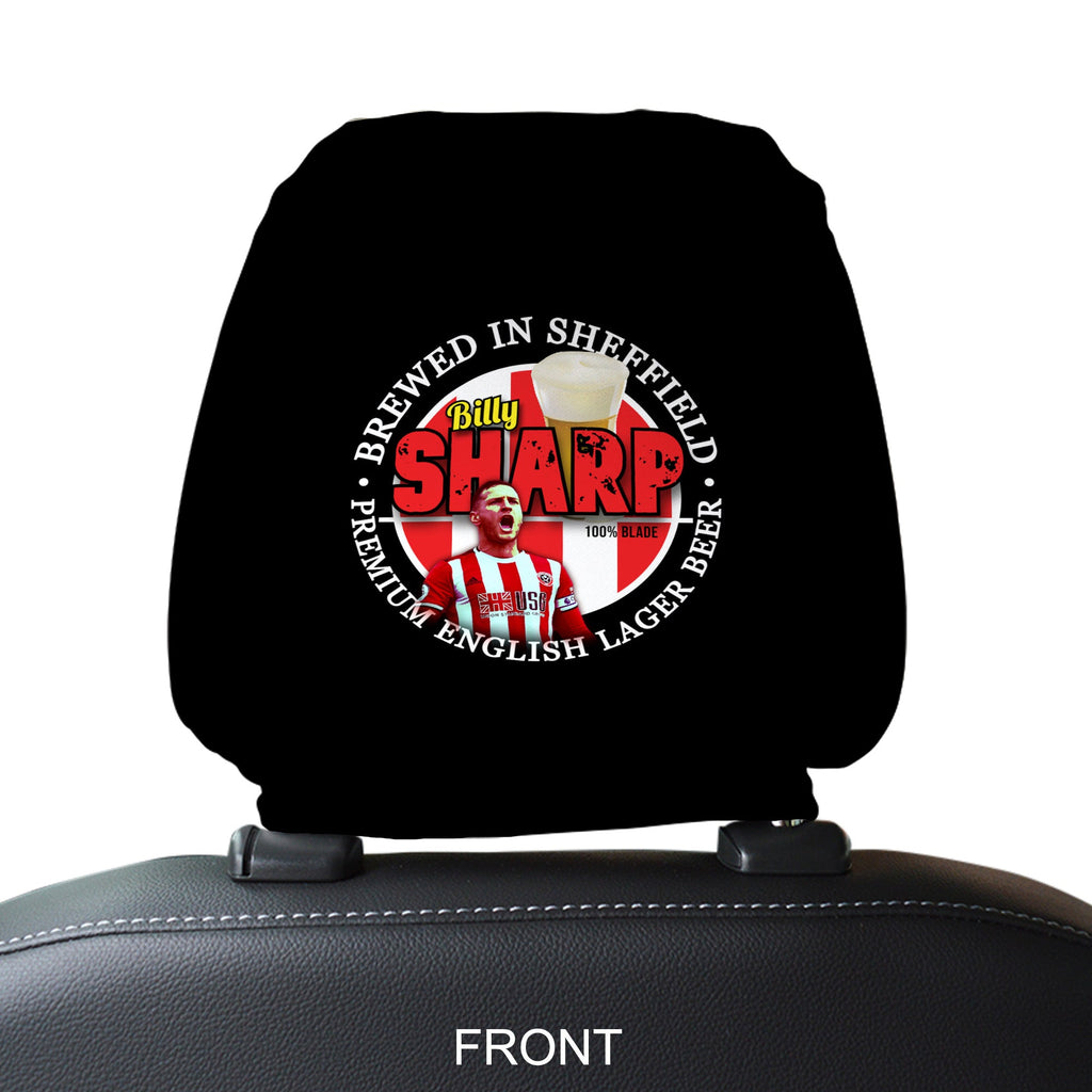 Billy Sharp Legend Sheffield Billy Sharp - Football Legends - Headrest Cover