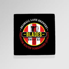 Sheffield  Blades - Football Coaster - Square Or Circle