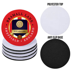 Sheffield  Bramall Lane - Football Coaster - Square Or Circle