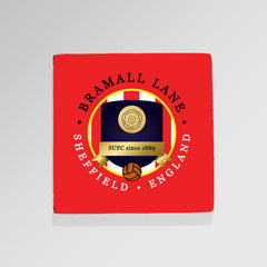 Sheffield  Bramall Lane - Football Coaster - Square Or Circle