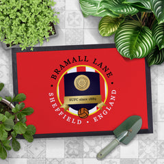 Sheffield  Bramall Lane  - Football Legends - Door Mat -60cm X 40cm