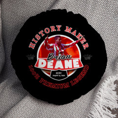 Sheffield  Brian Deane - Football Legends - Circle Cushion 14inch