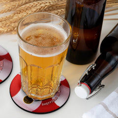 Sheffield  Marching in - Football Coaster - Square Or Circle