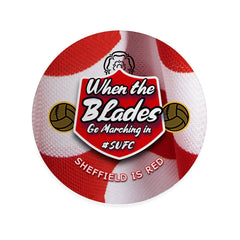 Sheffield  Marching in - Football Coaster - Square Or Circle
