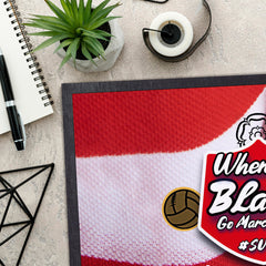 Sheffield  Marching in  - Football Legends - Door Mat -60cm X 40cm