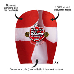 Sheffield  Marching in - Football Legends - Headrest Cover