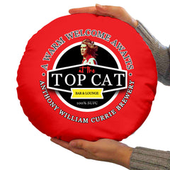 Sheffield  Tony Currie - Football Legends - Circle Cushion 14inch