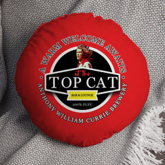 Sheffield  Tony Currie - Football Legends - Circle Cushion 14inch