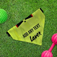 Sheffield United 1990 Away Shirt - Personalised Pet Bandana - 4 Sizes