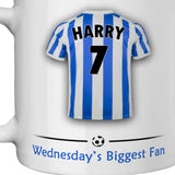 Sheffield Wednesday Mug Personalised Custom Made Football Supporters Cup